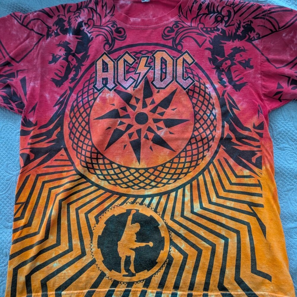 AC/DC RARE Black Ice 2009 tour T-shirt size L